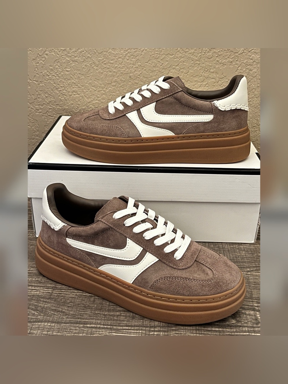 Steve Madden Women’s Dodge Espresso Shoes Size- 8.5